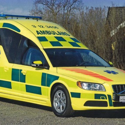 Formad plast på landets nya ambulanser